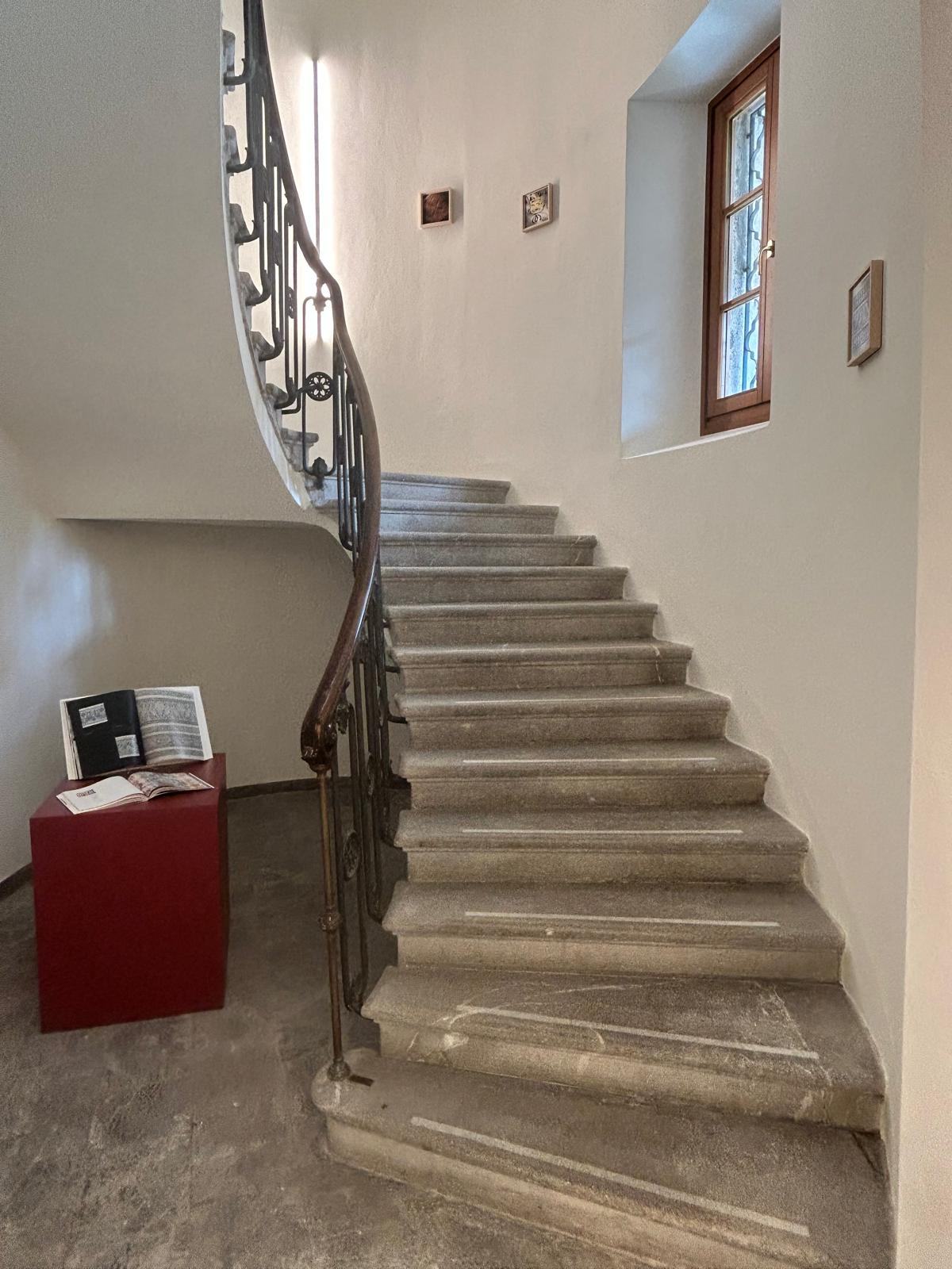 Casa Gortani_scalinata