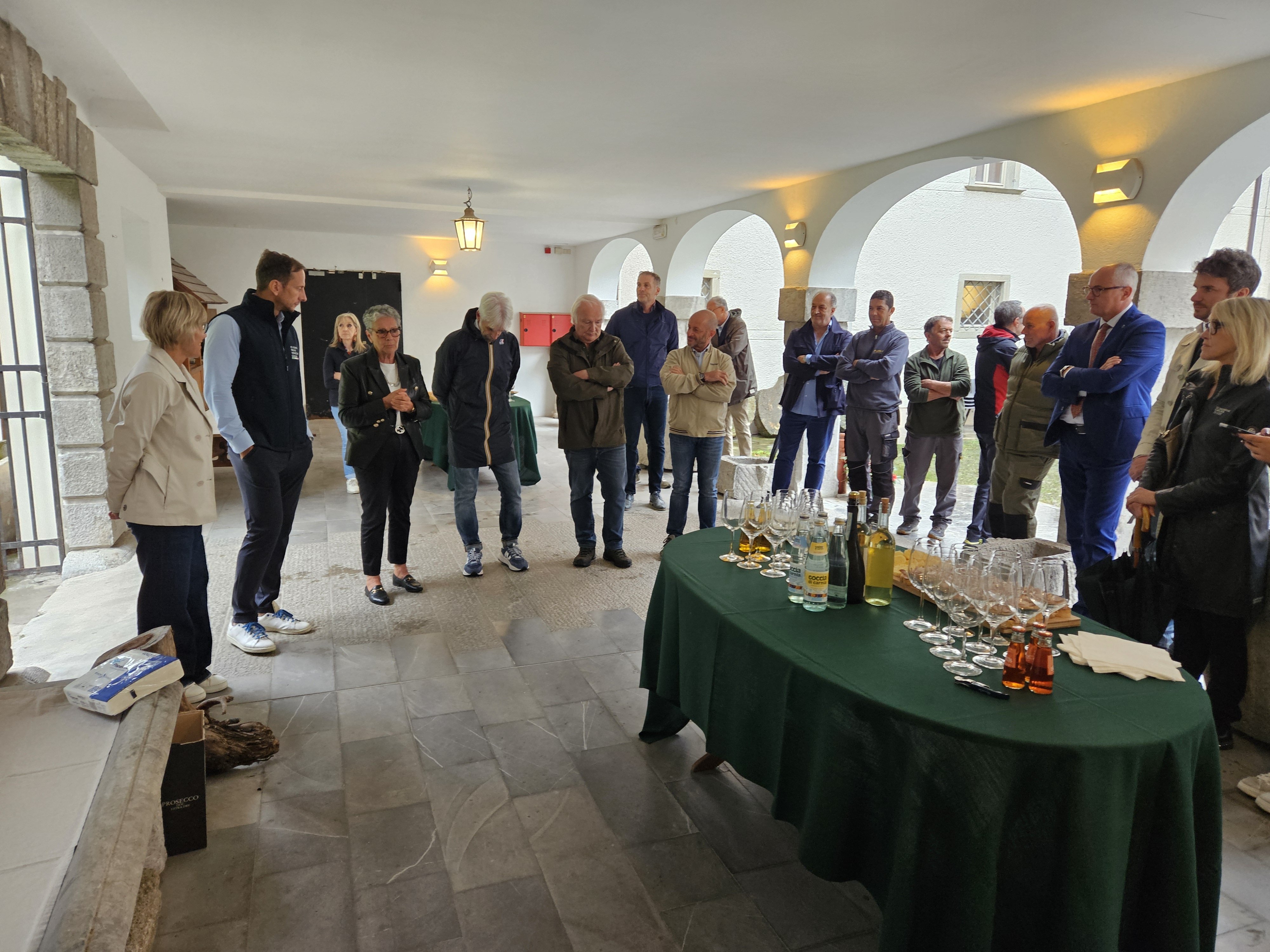 Licof al Museo Carnico con il Presidente Fedriga e l'Assessore Zilli