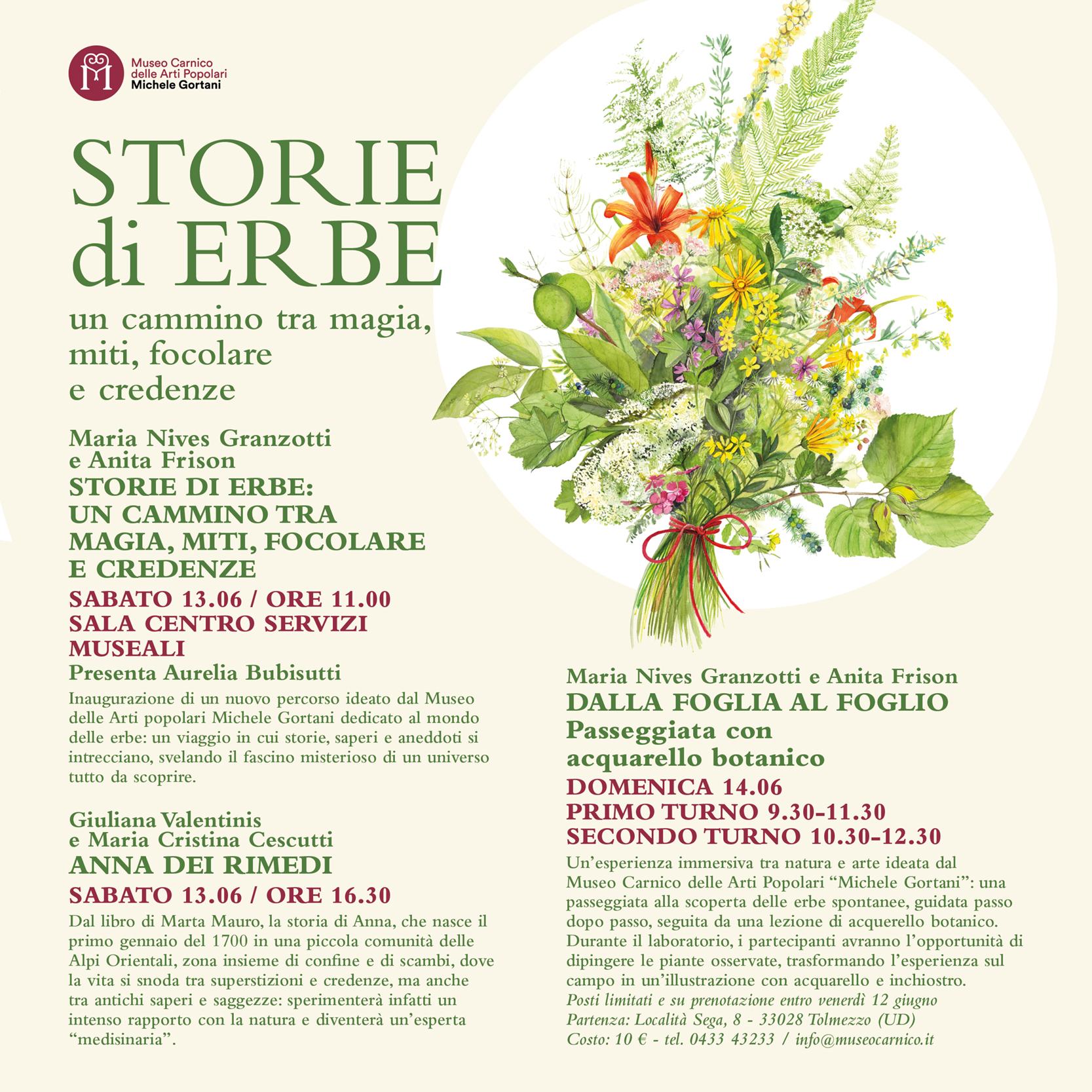 appuntamenti Storie di erbe